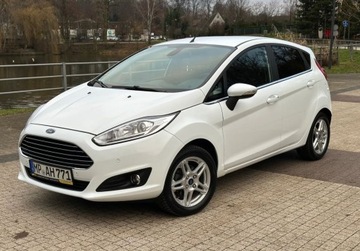 Ford Fiesta VII Hatchback 3d Facelifting 1.0 80KM 2013 Ford Fiesta 1.0 Benzyna, Czujniki Parkowania PODGRZEWANE FOTELE Klimatronik