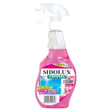 SIDOLUX CRYSTAL FLOWER SPRAY DO SZYB LUSTER 500ml