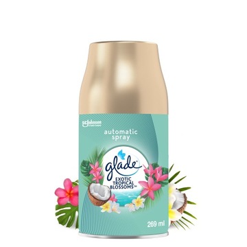 ZAPAS DO AUTOMATYCZNEGO ODŚWIEŻACZA GLADE 269ML EXOTIC TROPICAL BLOSSOMS