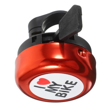 JEDNOROŻEC DZWONEK ROWEROWY ROZSZERZONE KORALIKI PREZENTY KLAMRA LINOWA