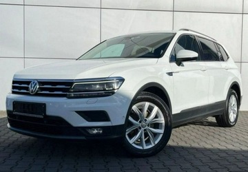Volkswagen Tiguan II SUV 2.0 TDI 150KM 2018 Volkswagen Tiguan Allspace 4x4 Alcantara Kamera Webasto Navi Led FV