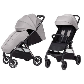 Wózek CARRELLO Delta Flint Grey