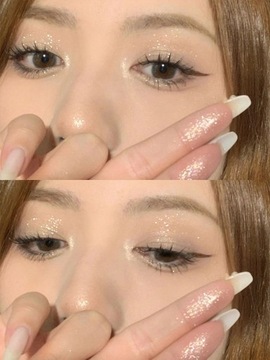 Водостойкая мерцающая палитра для макияжа Matte Monoc