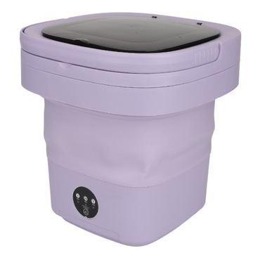 МИНИ ПОРТАТИВНАЯ СТИРАЛЬНАЯ МАШИНА ДЛЯ ПУТЕШЕСТВИЙ, АВТОМАТИЧЕСКИЙ ТУРИСТ, 11Л, ПУРПУРНЫЙ