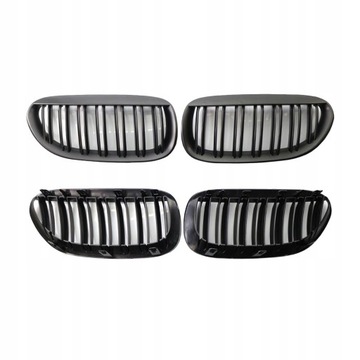 Черная сетка из АБС-пластика с двойной передней линией почек.