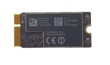 MA88 Karta moduł wifi Macbook 13