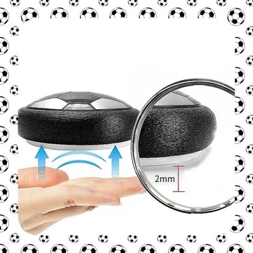 НАБОР БОЛЬШОГО ЛЕТАЮЩЕГО ЛЕВИАЦИОННОГО ХОВЕРБОЛА ФУТБОЛ + 2 ЗВУКОВЫХ ЦЕЛЯ