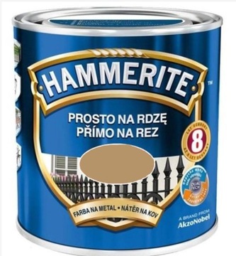 Farba HAMMERITE złoty połysk 0,7 L