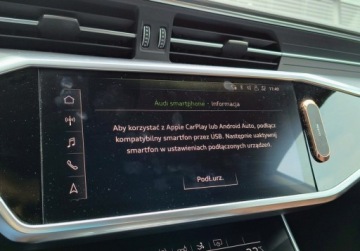 Audi A7 C8 Sportback 3.0 55 TFSI 340KM 2018 Audi A7 Sportback Matrix Fotele konturowe Pneumatyka Radary ACC Virtual Do, zdjęcie 22