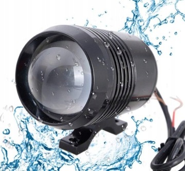 2x ГАЛОГЕННЫЕ МОТОЦИКЛОВЫЕ ЛАМПЫ СВЕТОДИОДНЫЕ ФАРЫ U1