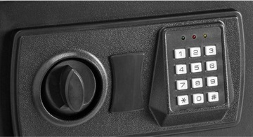 DUŻY SEJF Elektroniczny Zamek SZYFR Stalowy 8,5l