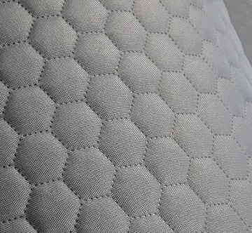 Водонепроницаемая стеганая ткань 2x2 3x3 Honeycomb