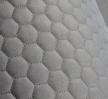 Tkanina wodoodporna Pikowana 2x2 3x3 HEKSAGONY PIK