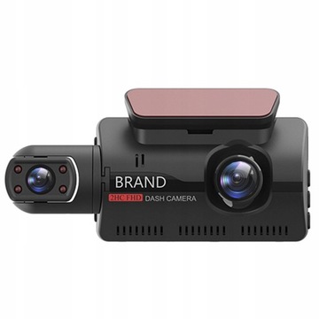 SAMOCHODOWY REJESTRATOR WIDEO Z 2 OBIEKTYWAMI DVR