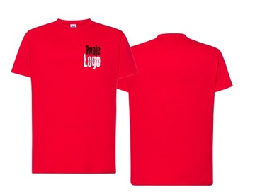 T-shirt z nadrukiem Koszulka LOGO FIRMY 3XL