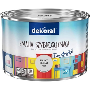Emalia szybkoschnąca 0,5L Fajny klimat