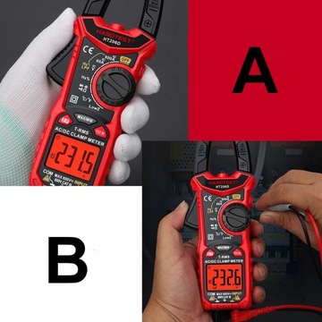 МУЛЬТИМЕТР ИЗМЕРИТЕЛЬ ЗАЖИМОВ ЖК-ДИСПЛЕЙ СВЕТОДИОДНЫЙ ФОНАРИК БАТАРЕИ КОРПУС АКСЕССУАРЫ