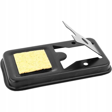 PODSTAWKA POD LUTOWNICĘ PRECYZYJNĄ STALOWA SPRAWDZONA KLASYCZNA + GĄBKA