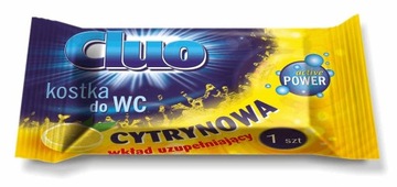 KOSTKA WC ZAPAS CYTRYNOWY CLUO 40 G