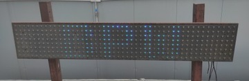 Светодиодный рекламный дисплей 150x25 RGB цвета