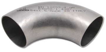 Kolano nierdzewne 54 x 1.5 mm kolanko INOX