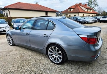 BMW Seria 5 E60 2005 BMW Seria 5 BENZYNA R6 177KM SKORA automat atrakcyjny wyglad okazja, zdjęcie 18