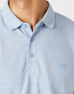 WRANGLER REFINED POLO MĘSKA KOSZULKA LOGO M