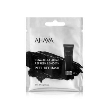 AHAVA Maseczka do Twarzy Peel-Off z Węglem i Algami z Morza Martwego 8 ml