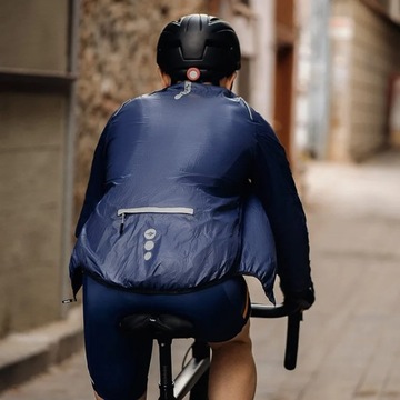 Мужская велосипедная куртка Santic, ветрозащитное пальто от небольшого дождя и солнца