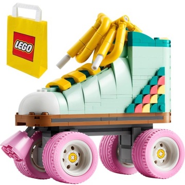 PREZENT LEGO DLA 8+ LATKI CREATOR 31148 Wrotka w stylu retro + TORBA LEGO