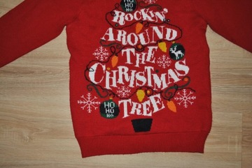 NEXT świąteczny sweterek CHOINKA r. M BDB
