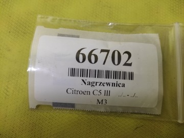 CITROEN C5 III KOMBI RADIÁTOR POUZDRO KOMPLET
