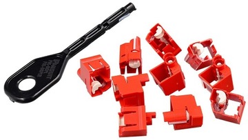 PANDUIT Blokada wtyku RJ45 LOTO 10szt