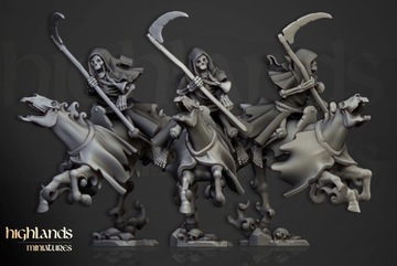Spectral Cavalry 4 - Highlands Miniatures
