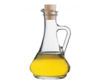 KARAFKA BUTELKA NA OCET OLIWĘ Z KORKIEM 260 ML