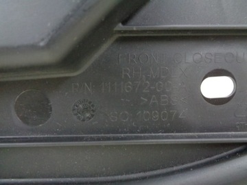 TESLA MODEL X OSŁONA PANEL DRZWI PRZÓD PRAWE