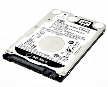 DYSK TWARDY 500GB WD BLACK WD5000LPLX 32MB CACHE 7200RPM SATA III 2.5