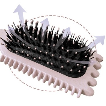 SZCZOTKA DO WŁOSÓW KRĘCONYCH DEFINIUJĄCA LOKI ZWIĘKSZAJĄCA OBJĘTOŚĆ SzW15b