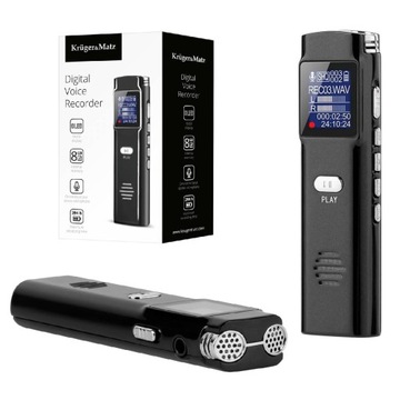 DYKTAFON CYFROWY PROFESJONALNY PODSŁUCH 8GB USB PL