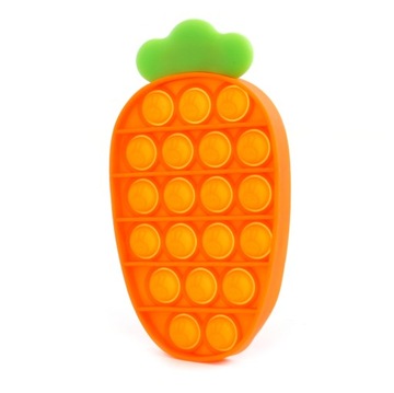 PUSH BUBBLE POP IT ИГРУШКА-АНТИСТРЕСС Морковка