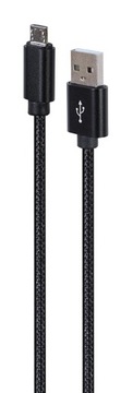 Markowy Kabel USB - Micro USB Gembird z Tekstylnym Oplotem