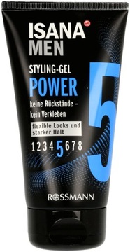 Żel do włosów Isana Men Styling-Gel Power 5 150 ml