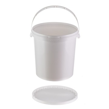 WIADRO WIADERKO PLASTIKOWE Z POKRYWKĄ 15 L ATEST!