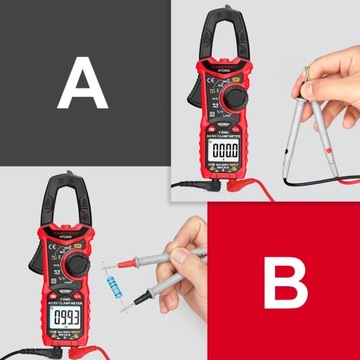 МУЛЬТИМЕТР ИЗМЕРИТЕЛЬ ЗАЖИМОВ ЖК-ДИСПЛЕЙ СВЕТОДИОДНЫЙ ФОНАРИК БАТАРЕИ КОРПУС АКСЕССУАРЫ