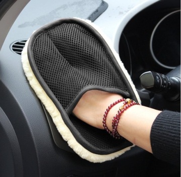 ПЕРЧАТКИ ДЛЯ МОЙКИ И ПОЛИРОВКИ АВТОМОБИЛЕЙ, ШЕРСТЬ НЕ царапается