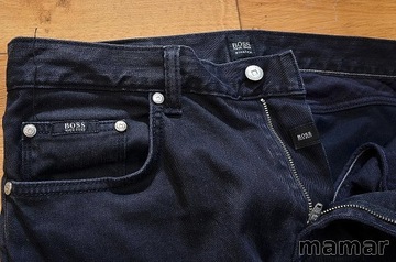 116 HUGO BOSS MAINE MĘSKIE SPODNIE JEANSY 33/34