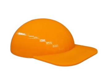 Чехол на крючок — голова человека в оранжевой бейсболке.