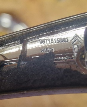 C3 II ZNAK ZNAKY KRYT ZADNÍ 9671515680 KOMPLET