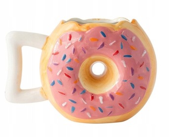 KUBEK DONUT PĄCZEK COFFEE MUG KAWA HERBATA PREZENT