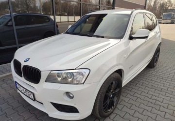 BMW X3 F25 SUV 2.0 20d 184KM 2012 BMW X3 BMW X3 I (F25) xDrive 20D ,M-Pakiet 2.0 Diesel 184KM